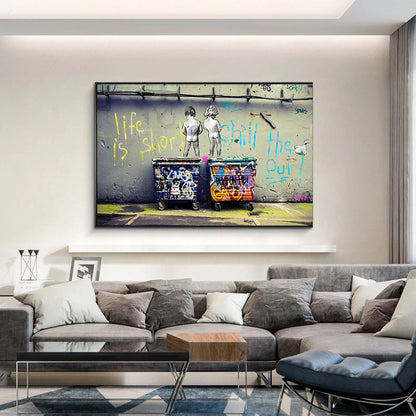 Poster graffiti