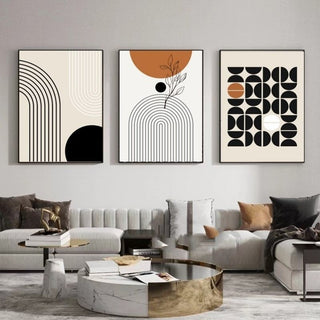 Trittico astratto