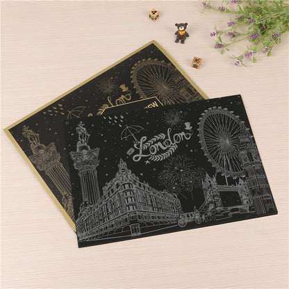 Scratch Art Tema Egitto