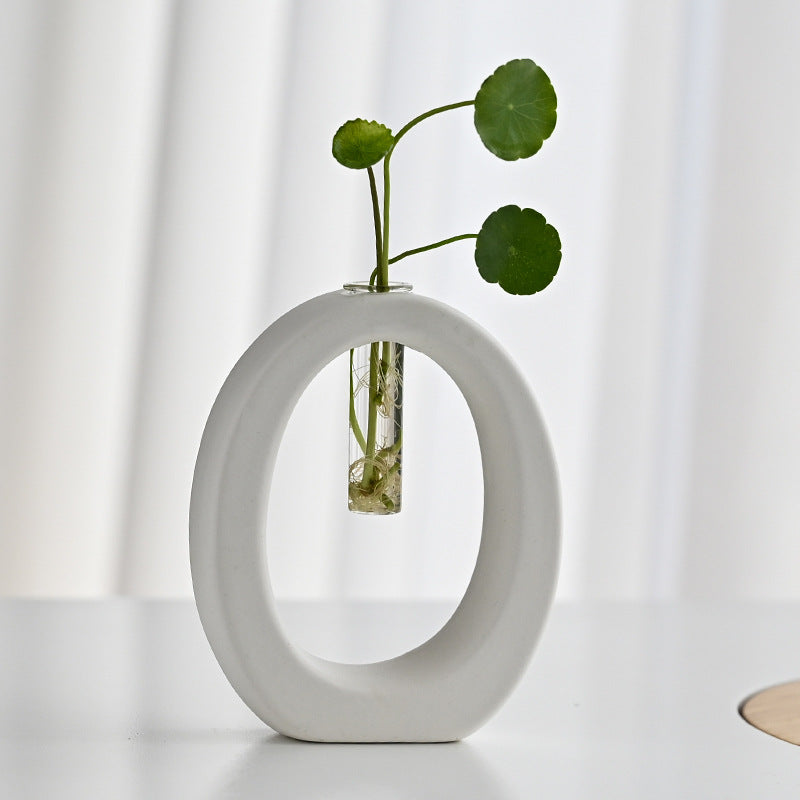 Vaso idroponico geometrico
