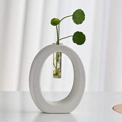 Vaso idroponico geometrico