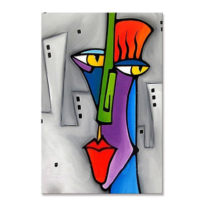 Quadro Città Astratta