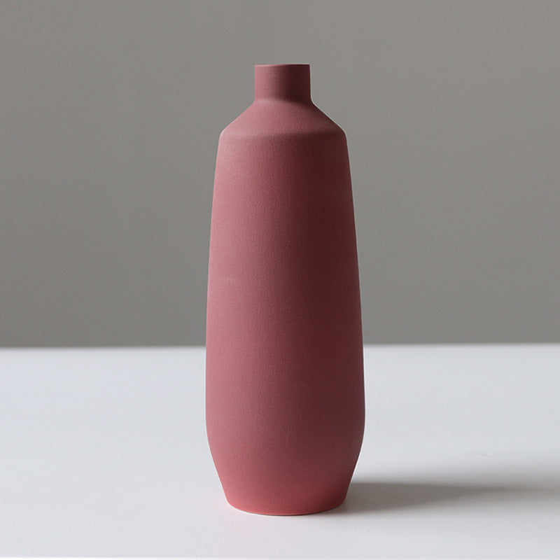 Vaso fiori secchi decorativo