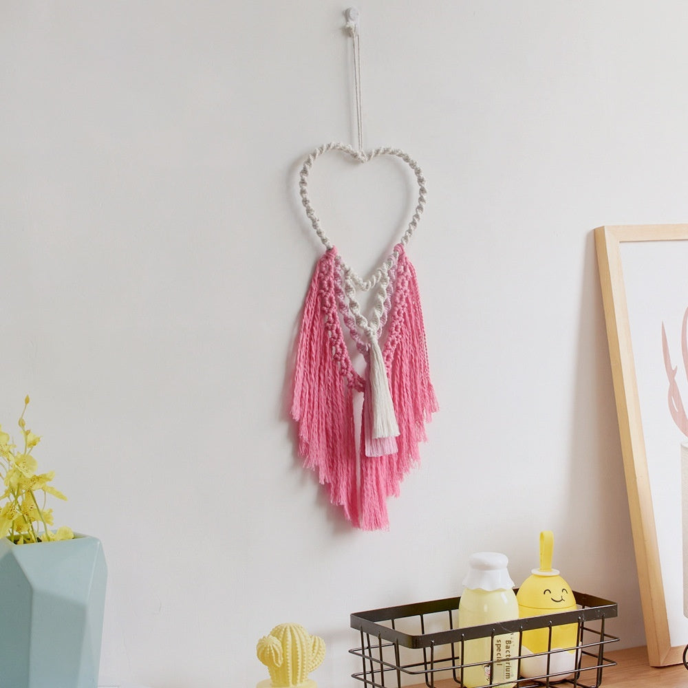 Decorazione cuore intrecciata