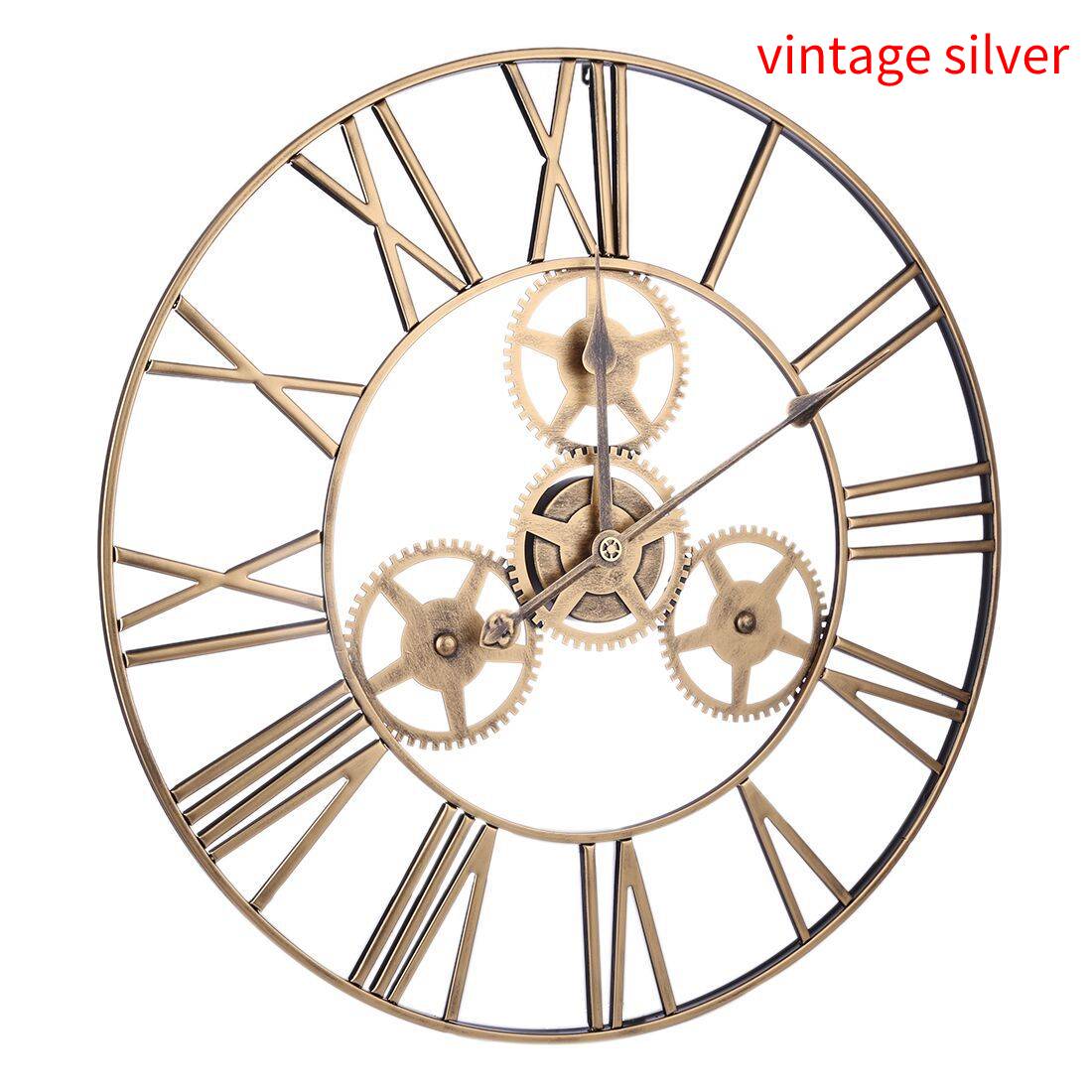 Orologio da parete Steampunk ingranaggi