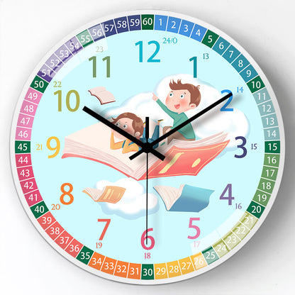Orologio da parete Polpo marino colorato