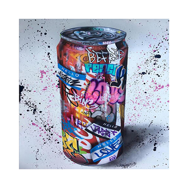 Quadro street art con graffiti