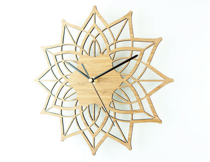 Orologio da parete Mandala stilizzato
