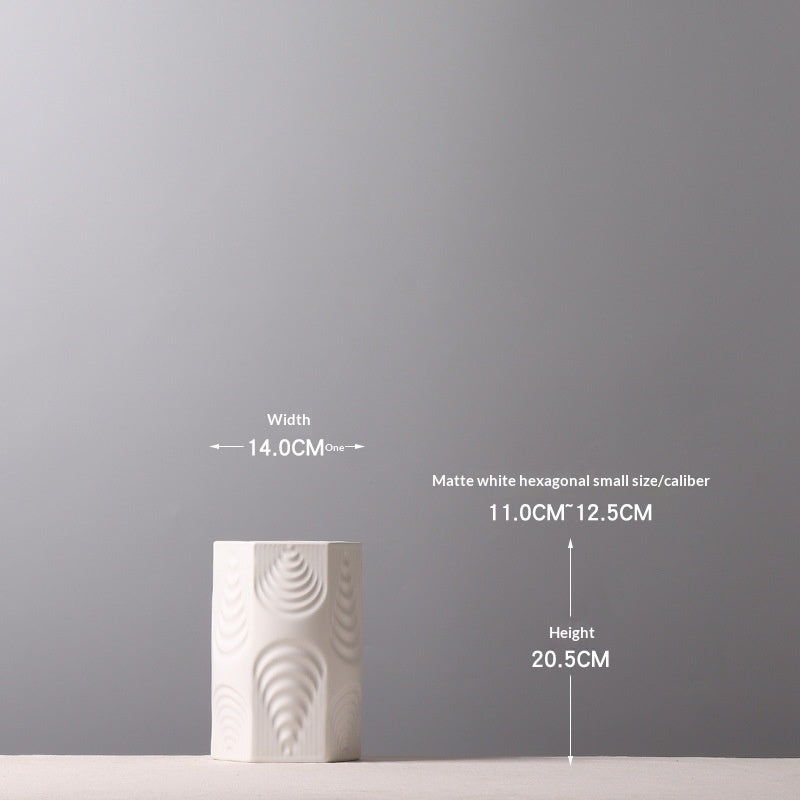 Vaso ceramica minimale