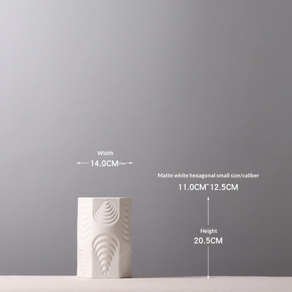Vaso ceramica minimale