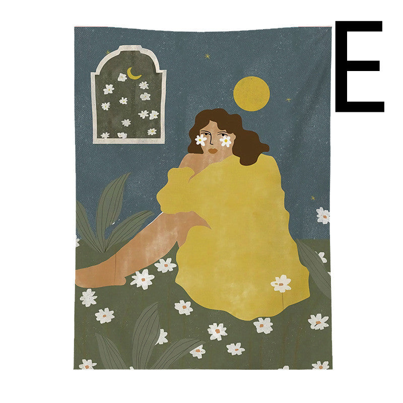 Tappezzeria Illustrazione Ragazza