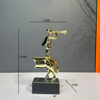 Decorazione musicale astratta