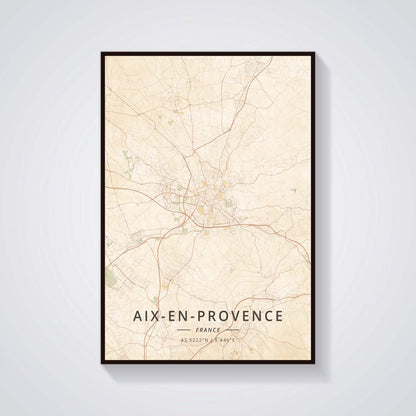 Poster città francese