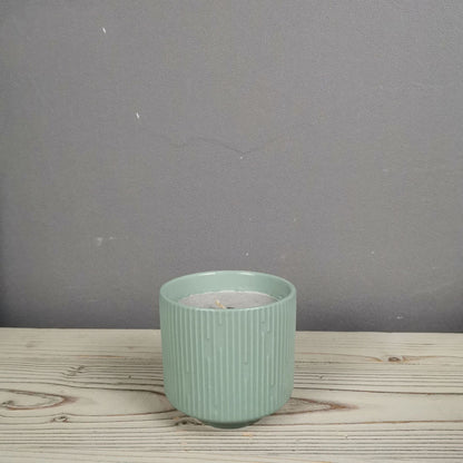 Portacandela in ceramica