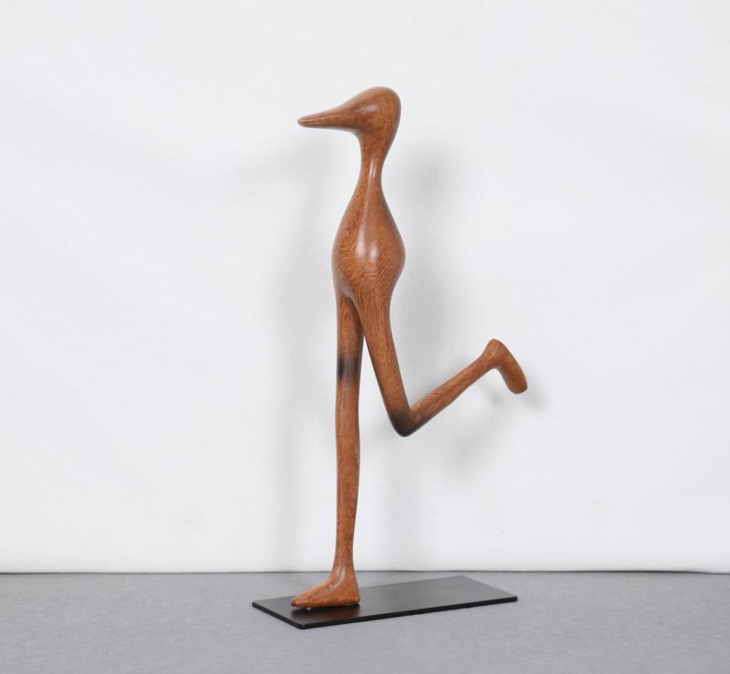 Scultura animale geometrica