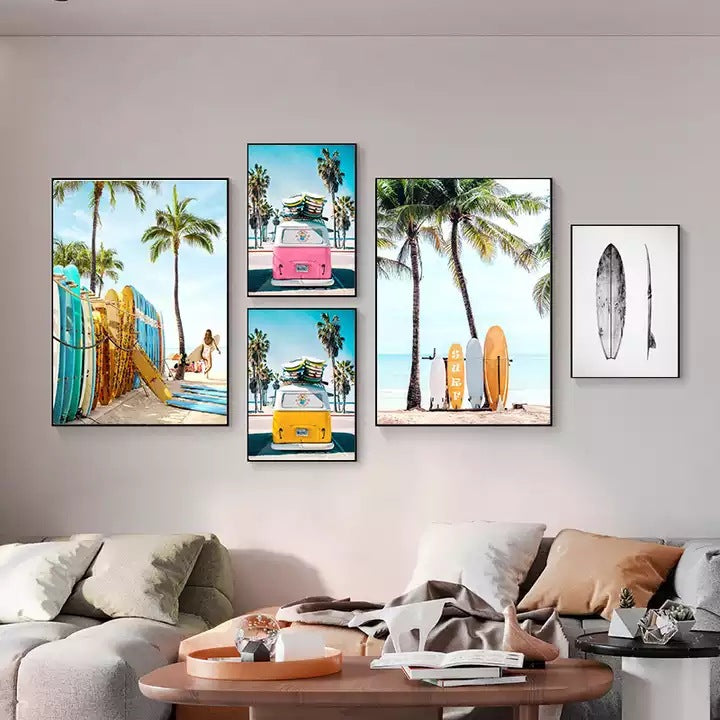 Quadro paesaggio marino