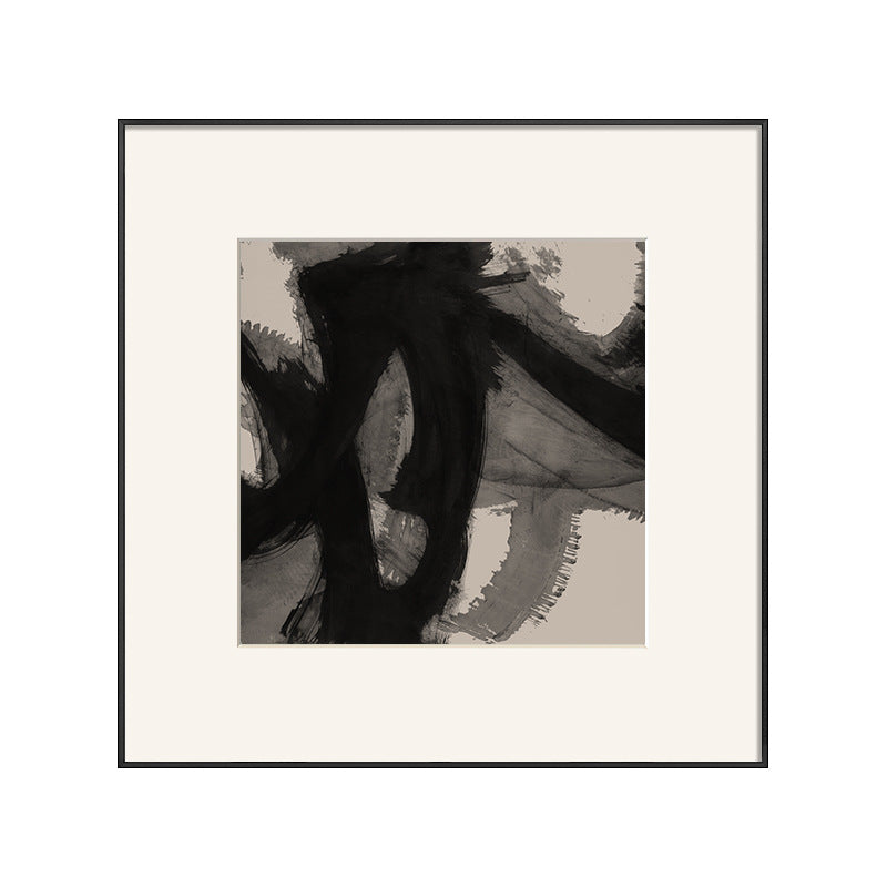Quadro astratto ad inchiostro