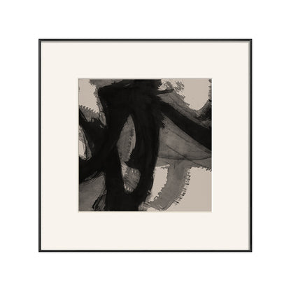 Quadro astratto ad inchiostro