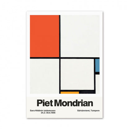 Quadro geometrico minimalista nordico