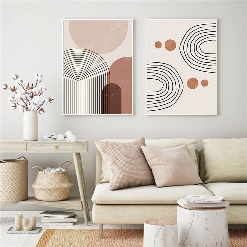 Quadro linee astratte