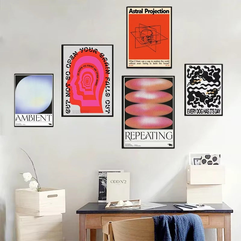 Poster geometrico
