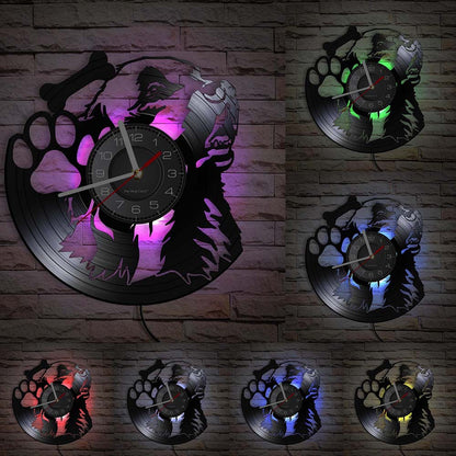 Orologio da parete Vinile LED
