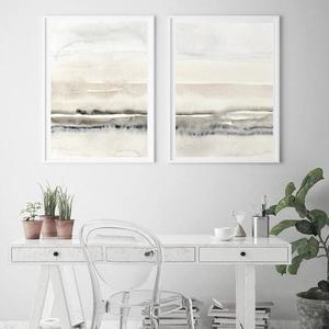 Quadro nordico acquerello