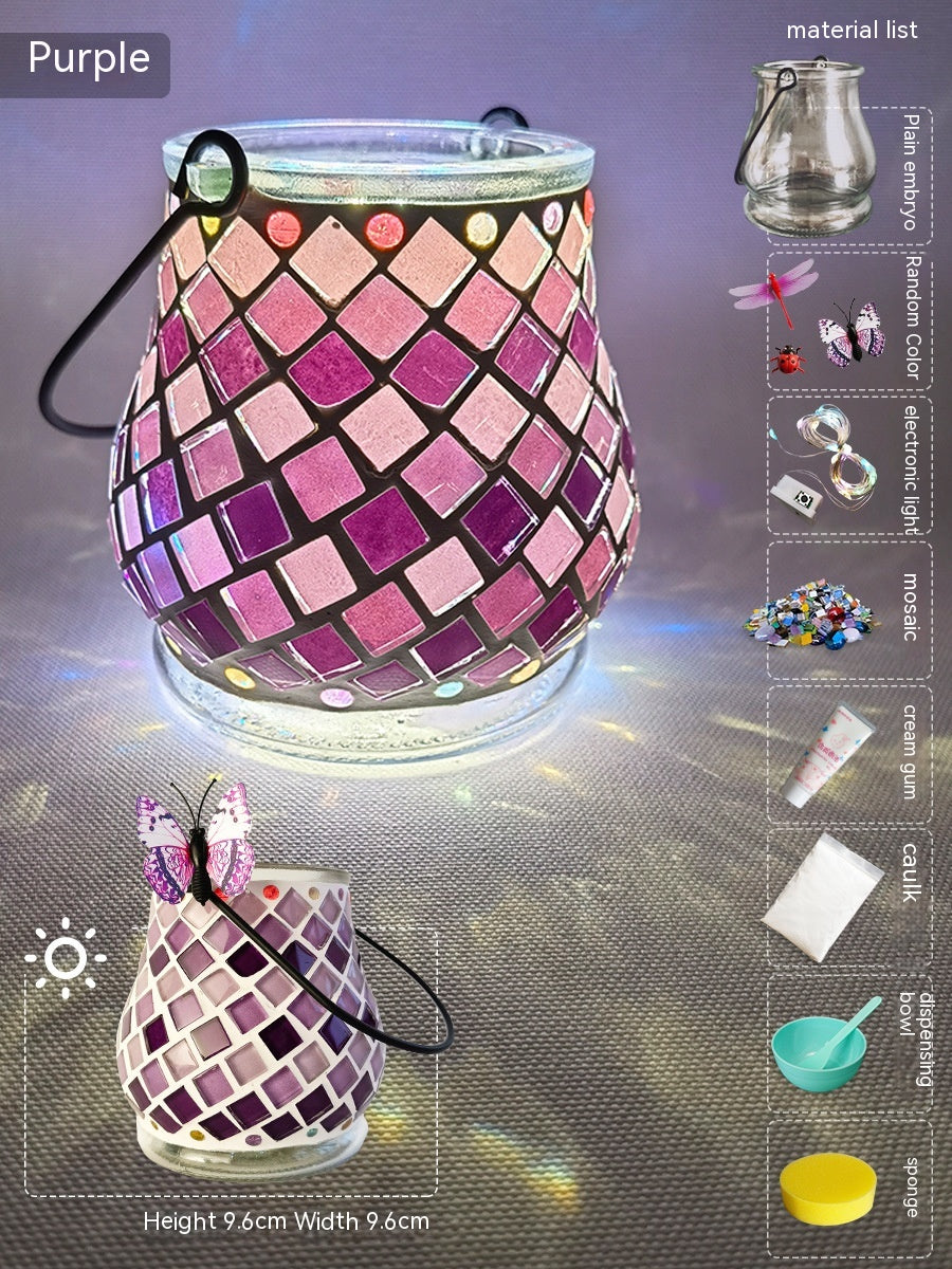 Kit portacandela mosaico