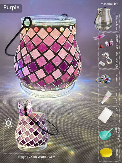 Kit portacandela mosaico