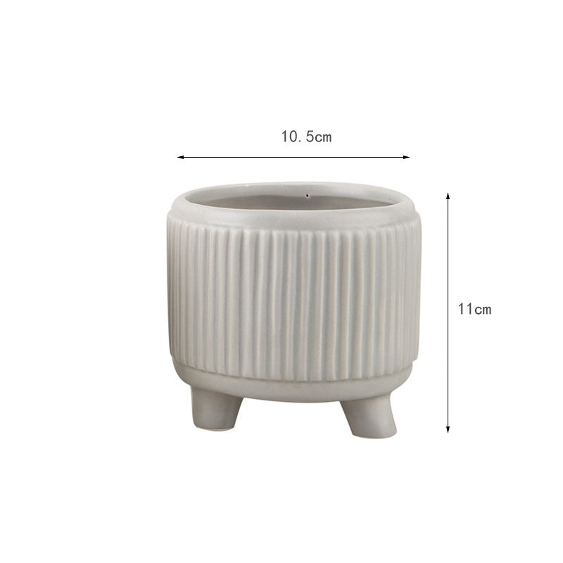 Vaso per piante grasse stile nordico