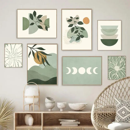 Quadro piante verdi