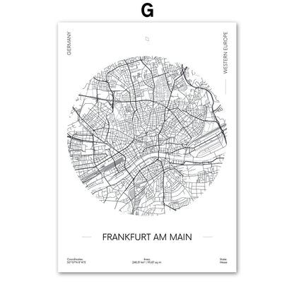 Quadro mappe urbane
