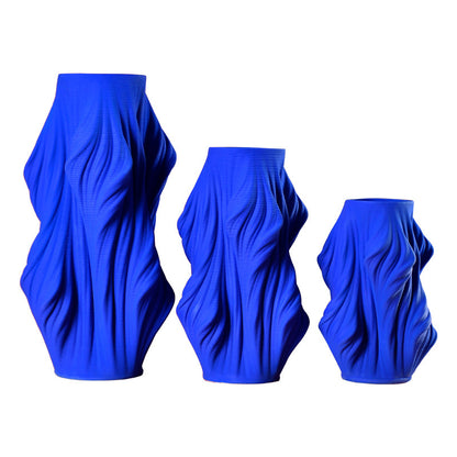 Vaso blu ceramica