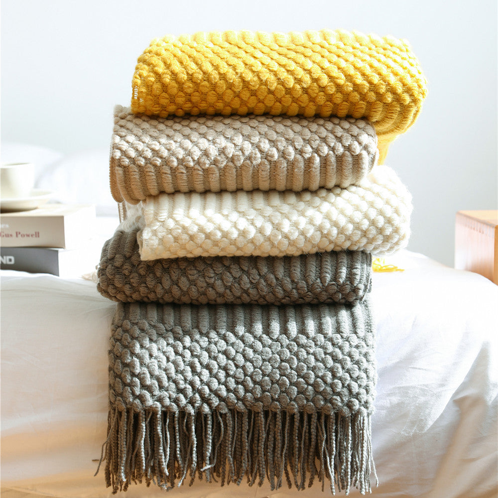 Coperta a quadri stile nordico