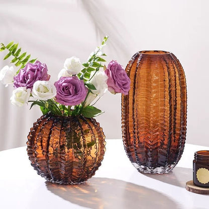 Vaso cactus in vetro