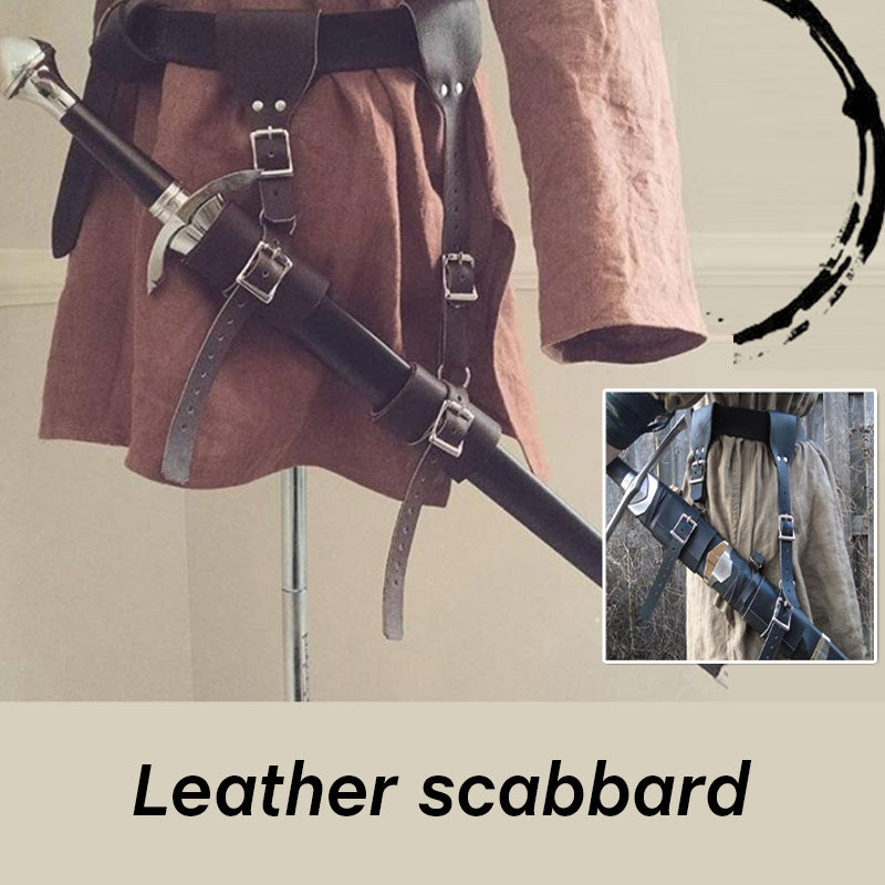 Spada Medievale Pelle