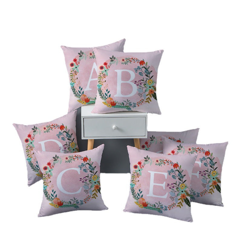Federa cuscino lettere stile nordico