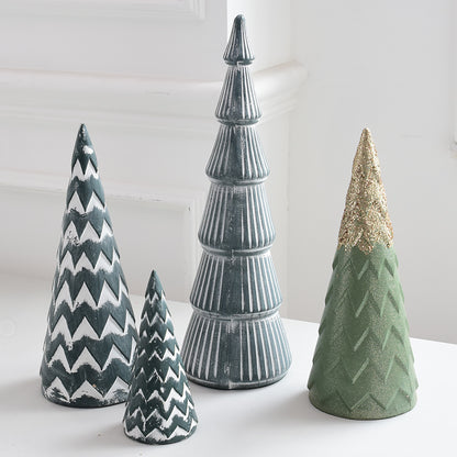 Mini albero Natale colori tenui