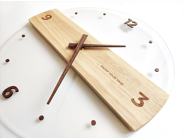 Orologio da parete Design trasparente