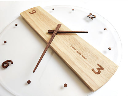 Orologio da parete Design trasparente