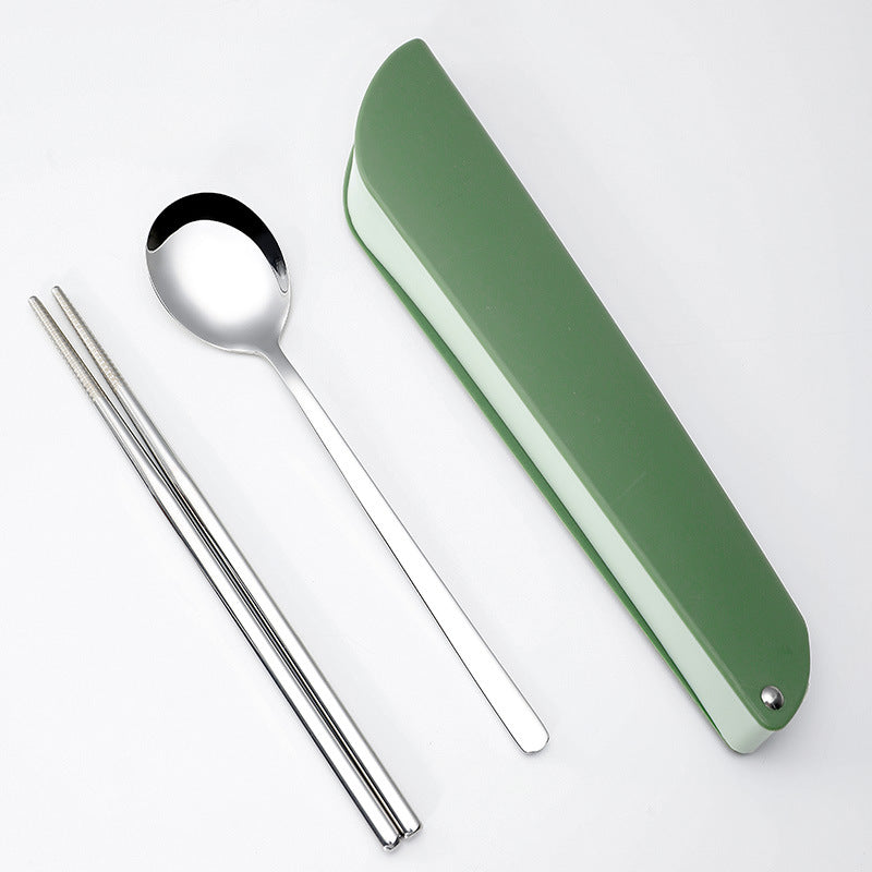 Set stoviglie acciaio inox
