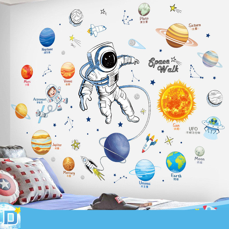 Adesivo murale Astronauta nello spazio