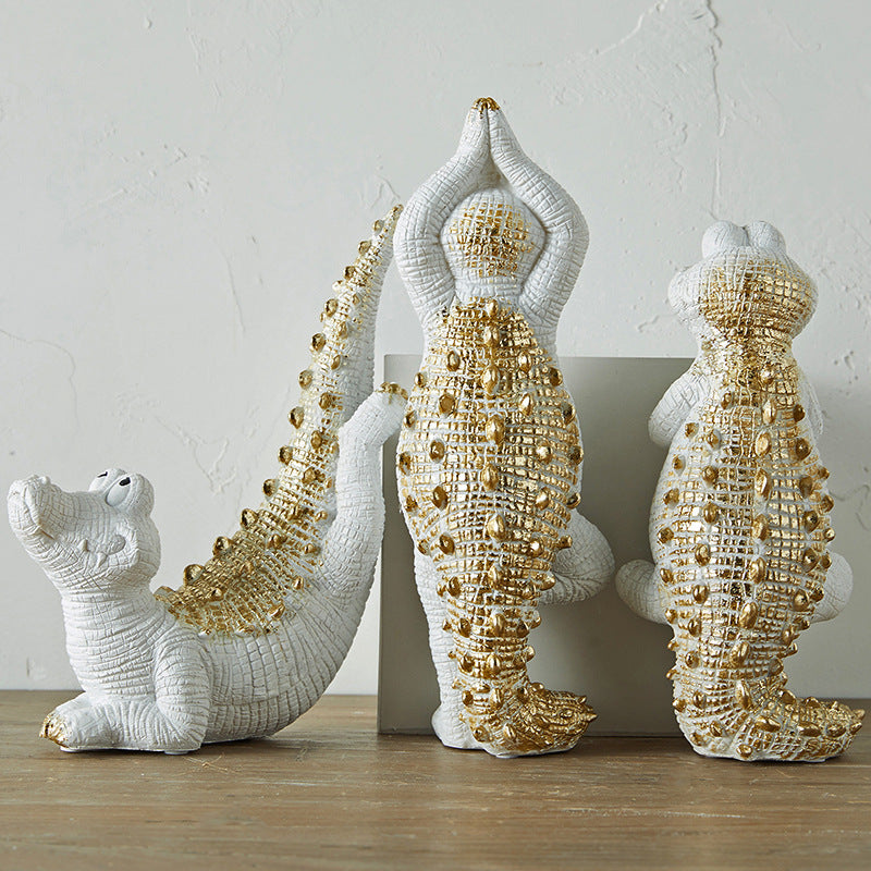 Ornamento yoga resina