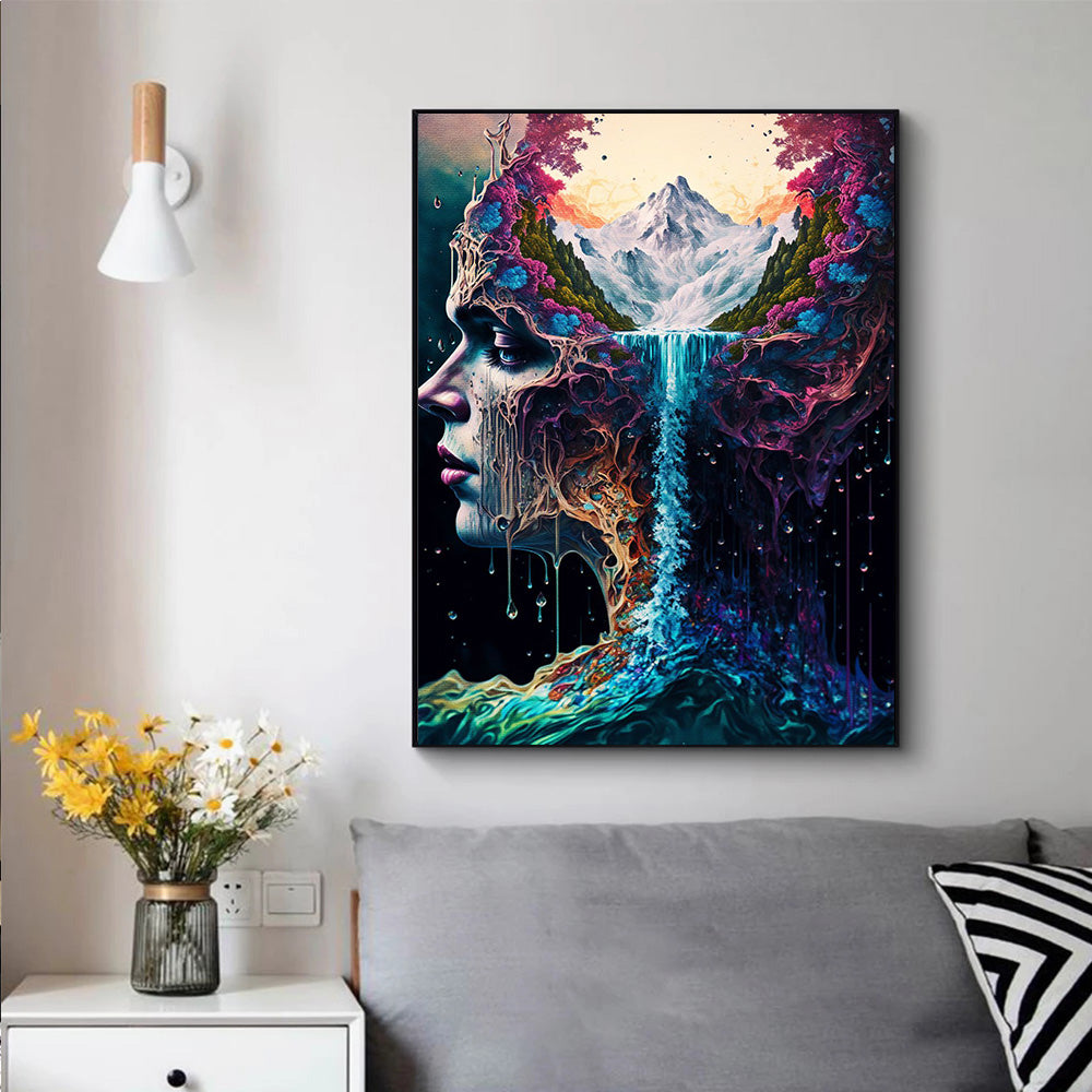 Quadro Donna Acqua