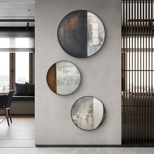 Quadro su tela Specchi decorativi rotondi divisi