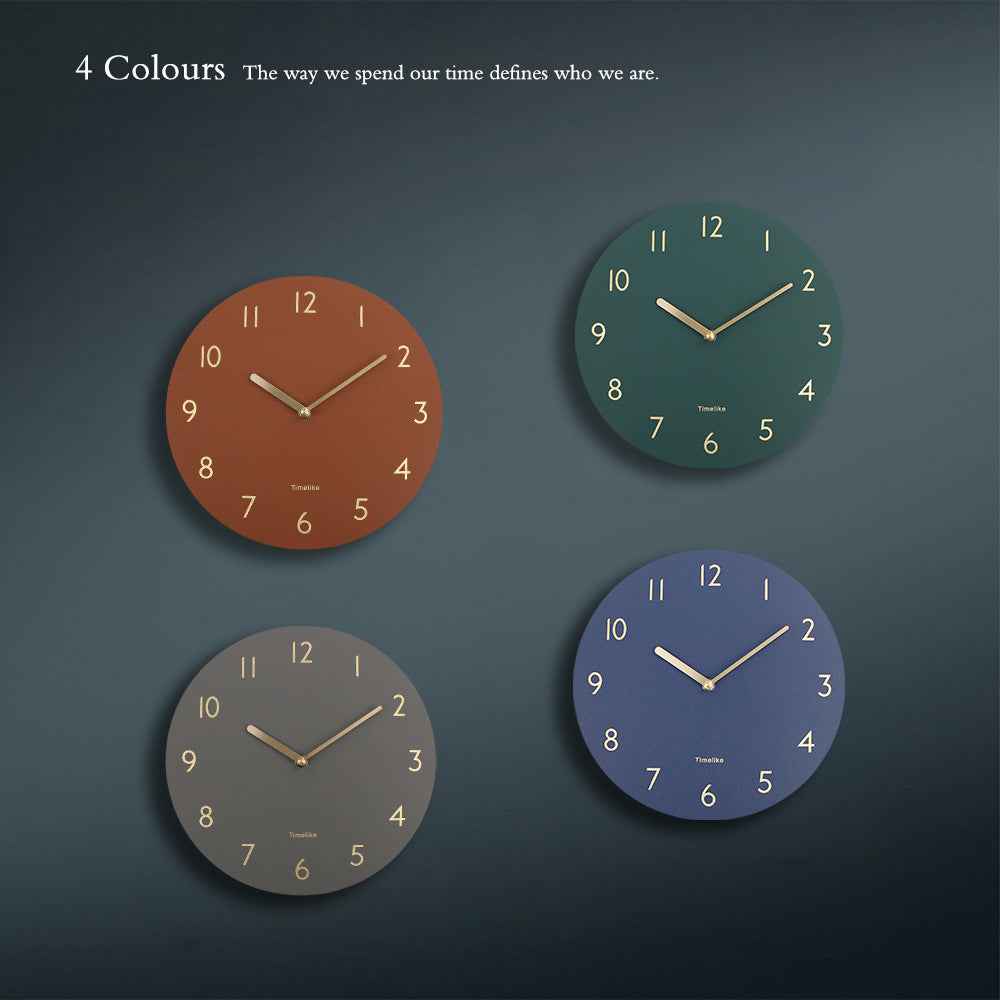 Orologio da parete Silhouette uccello nero