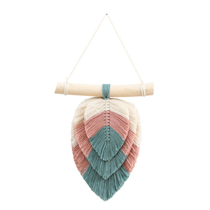 Decorazione foglie intrecciata