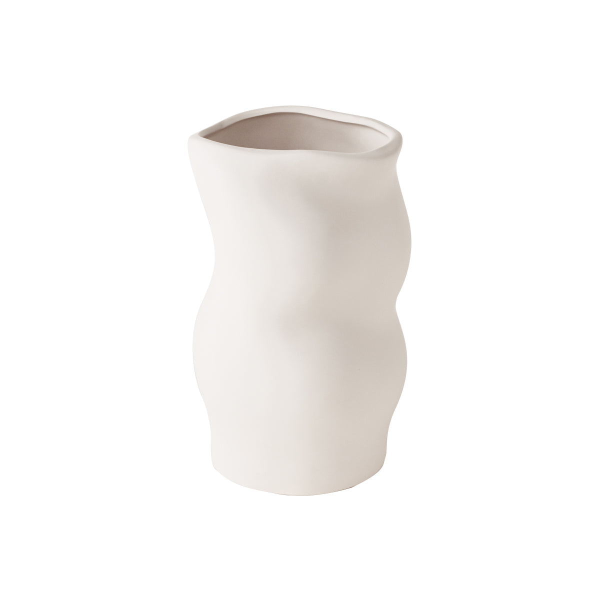 Vaso astratto placcato