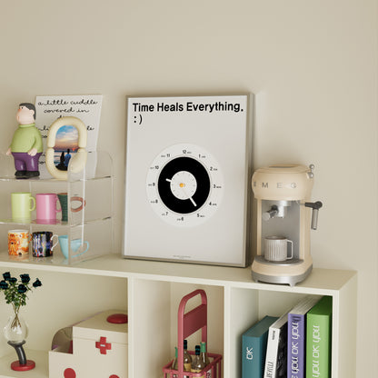 Quadro decorativo con orologio