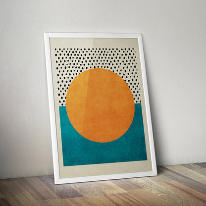 Quadro astratto retrò